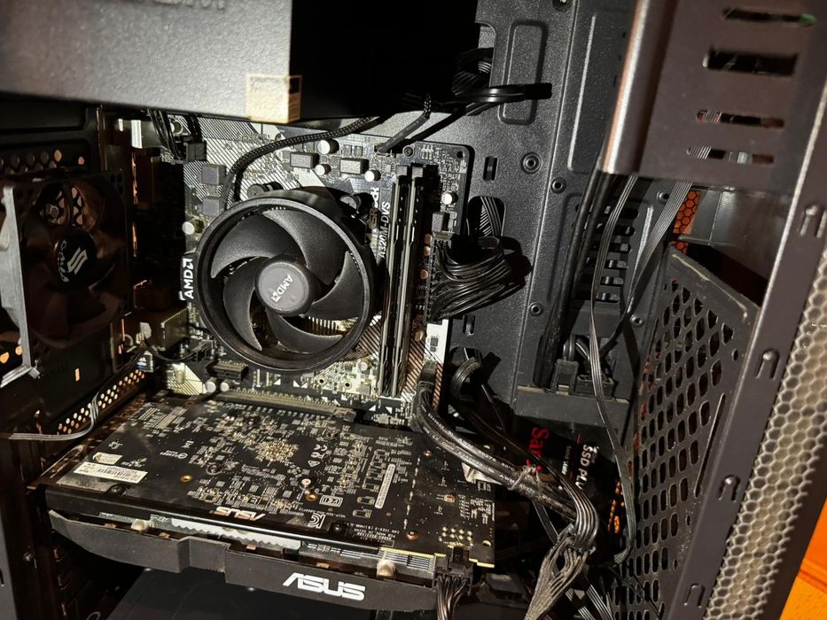 Komputer 16gb rx 470 ssd r3 1200 gamingowy