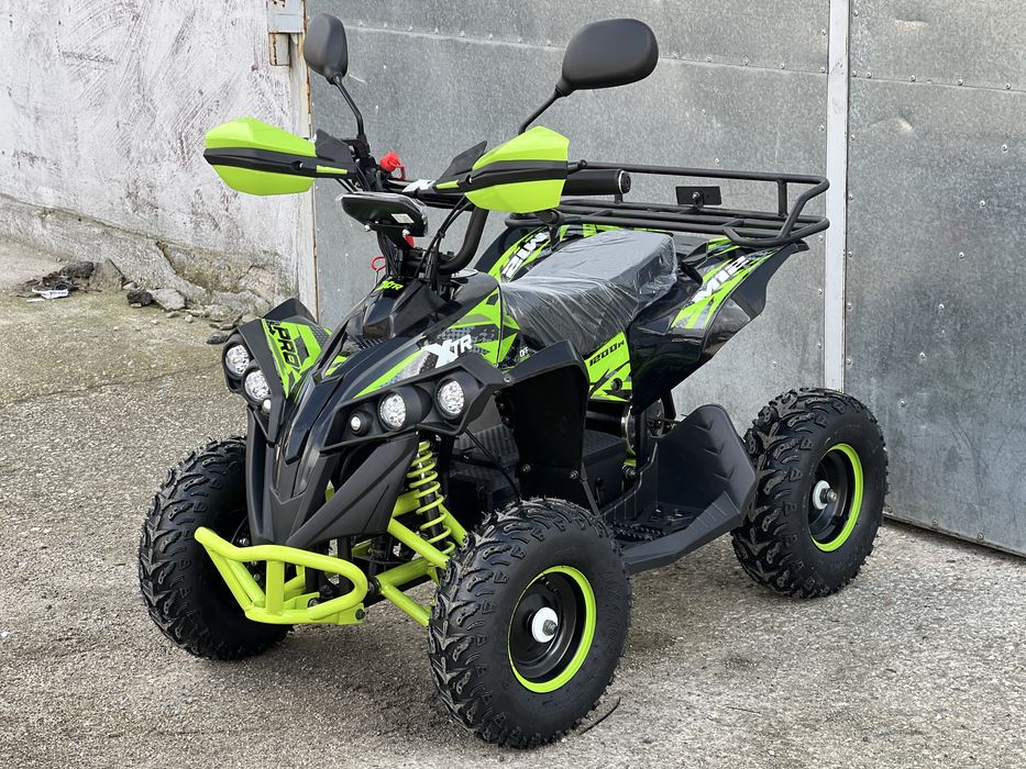 Quad Elektryczny XTR M12 1200watt 46V 2024 Licznik Piloty Swiatla LED