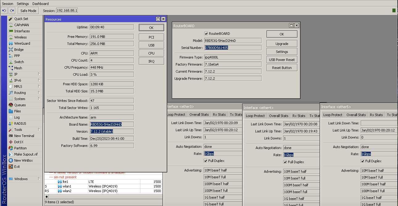 MikroTik Chateau LTE12Cat 600Mb/s RAM256Mb RBD53G-5HacD2HnD-TC&EG12-EA