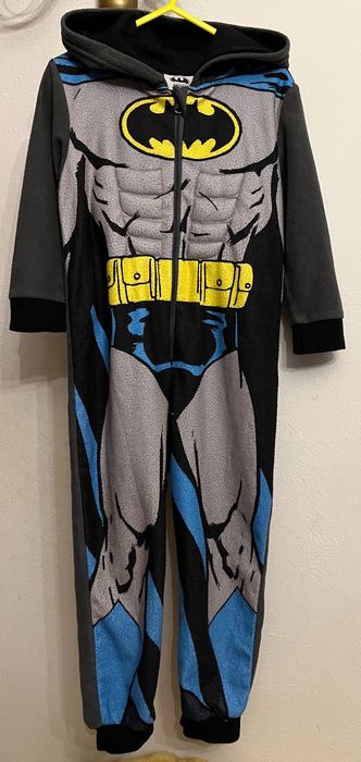 Polarowy kombinezon piżama Batman 104 cm.