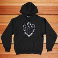 Sweatshirt com capuz do Atlético Mineiro ou sua equipa a escolha