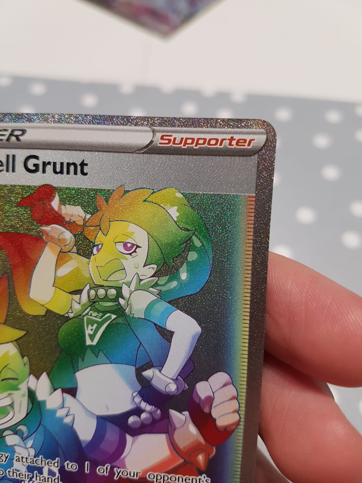 Team Yell full art rainbow