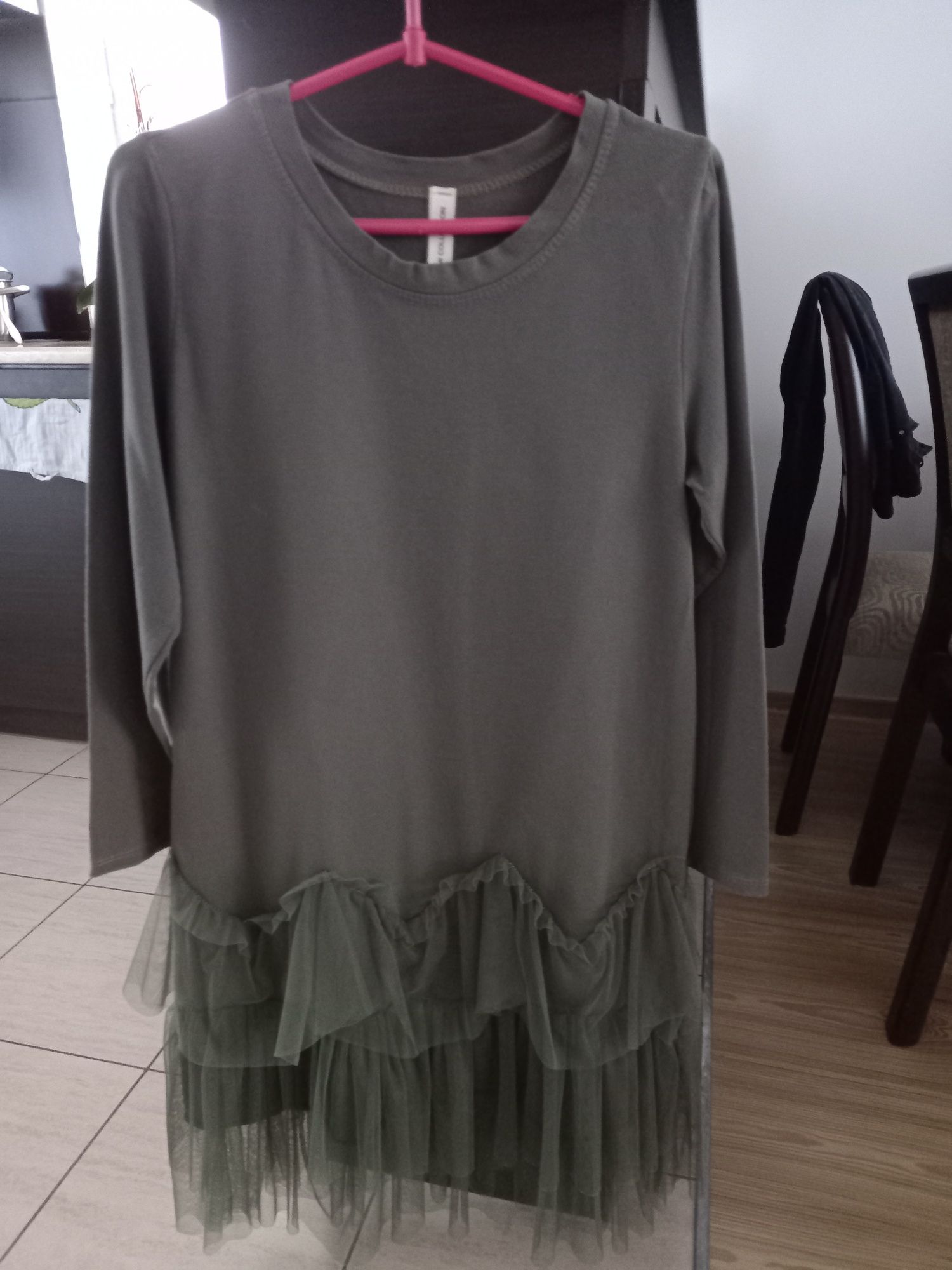 Sukienka damska new collection khaki r.40