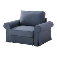 Ikea Fotel Backabro Ektorp nowe pokrycie fotela pokrowiec poszycie 702