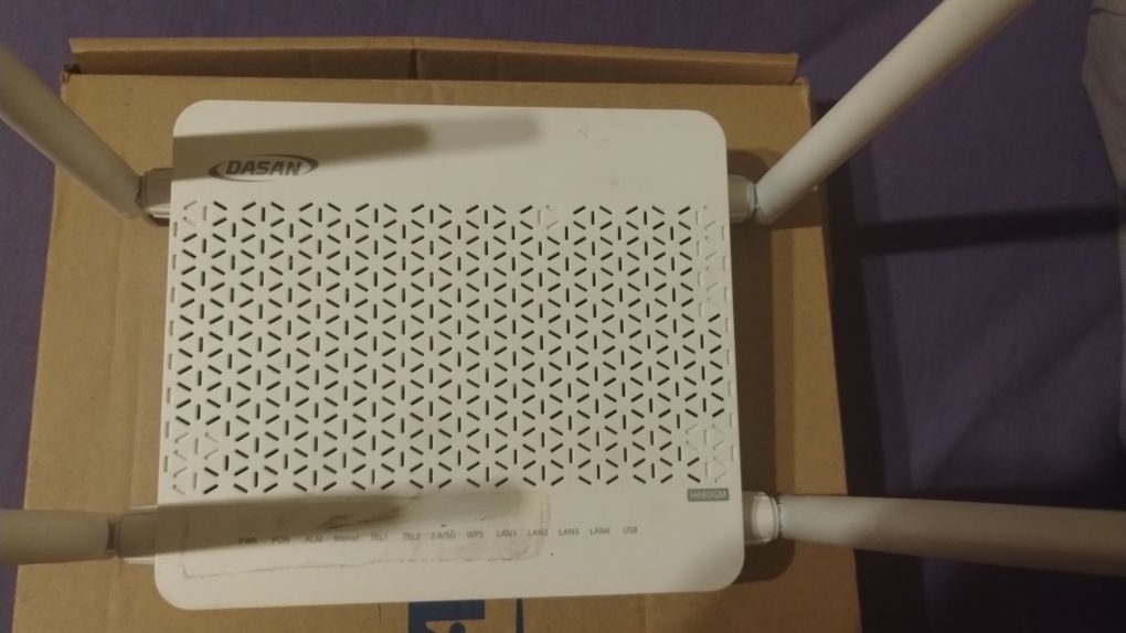 Router Dasan H660GM GPON ONT – 4x Gigabit, WiFi, VoIP, USB