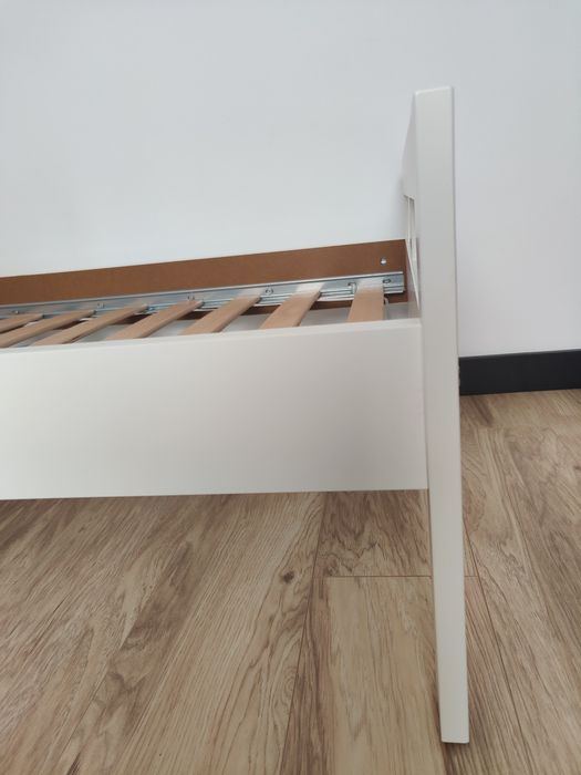 Łóżko dziecięce - KRITTER
Rama łóżka z dnem z listew, biały, 70x160 cm