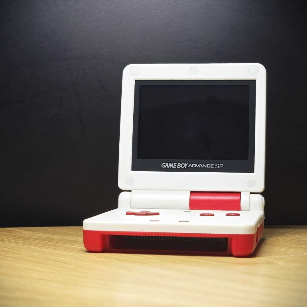 2006 Nintendo Game Boy Advance SP AGS 101 oryginalne podzespoły Mario
