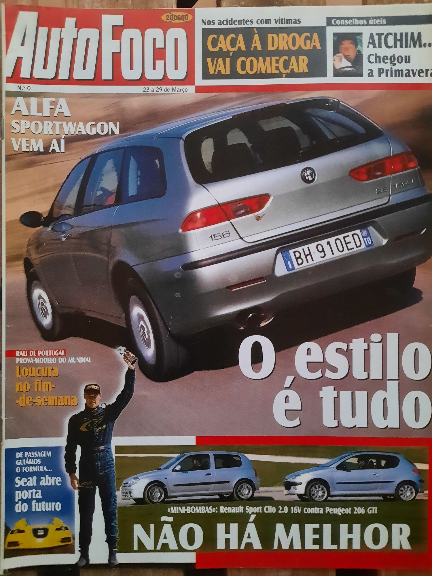 Lote revistas antigas "AutoFoco"