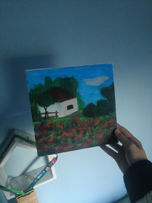 Obraz na płótnie 20×20cm