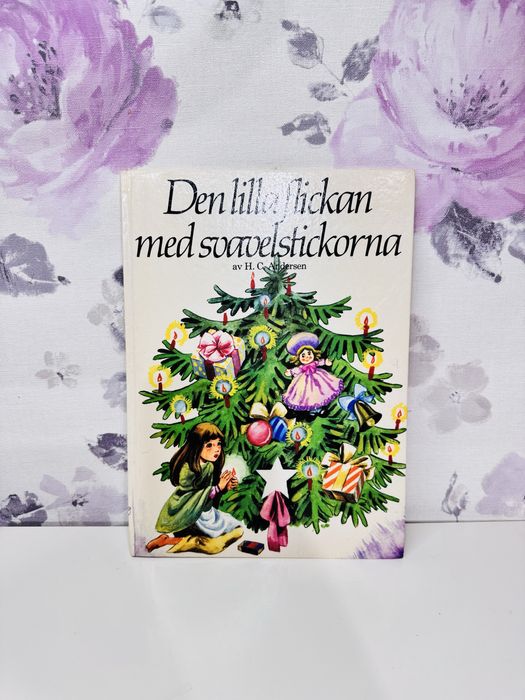 Bajka Dziewczynka z zapałkami, Hans Christian Andersen,stare wydanie