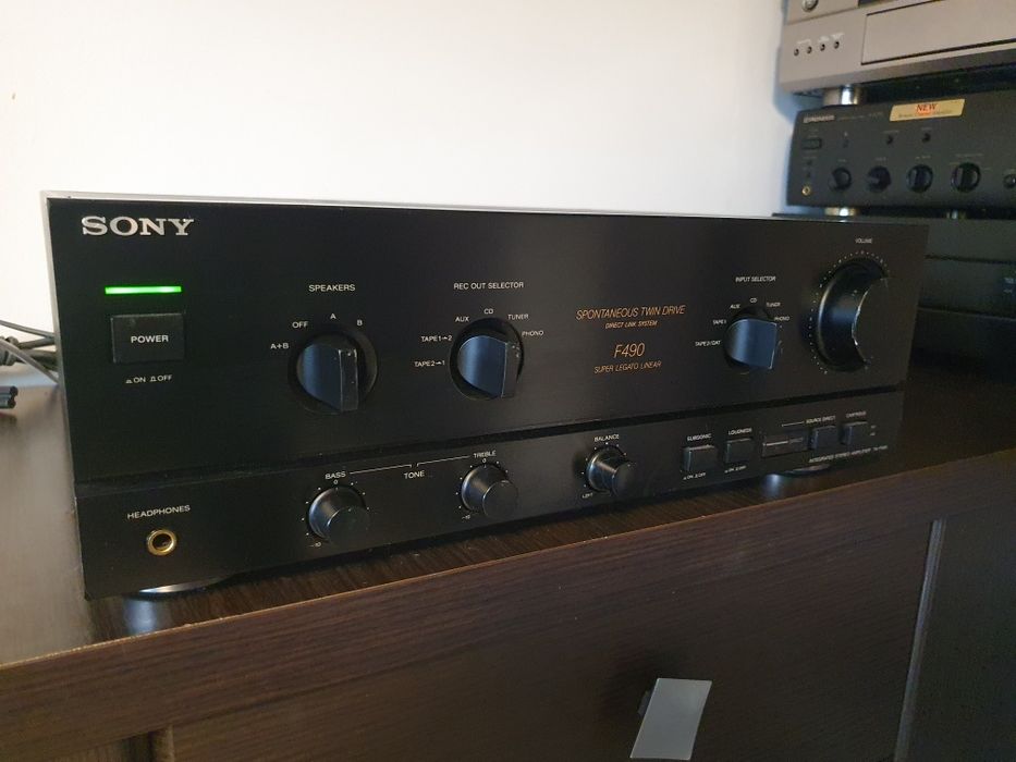 Sony F490 wzmacniacz stereo mocny