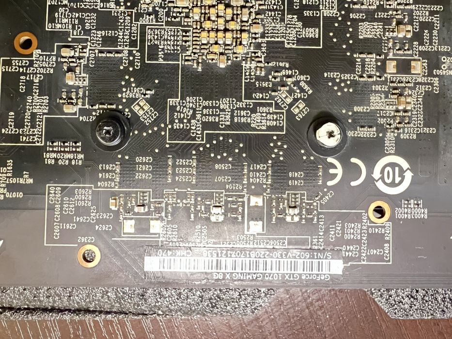 1070 8 gb стан невідомий