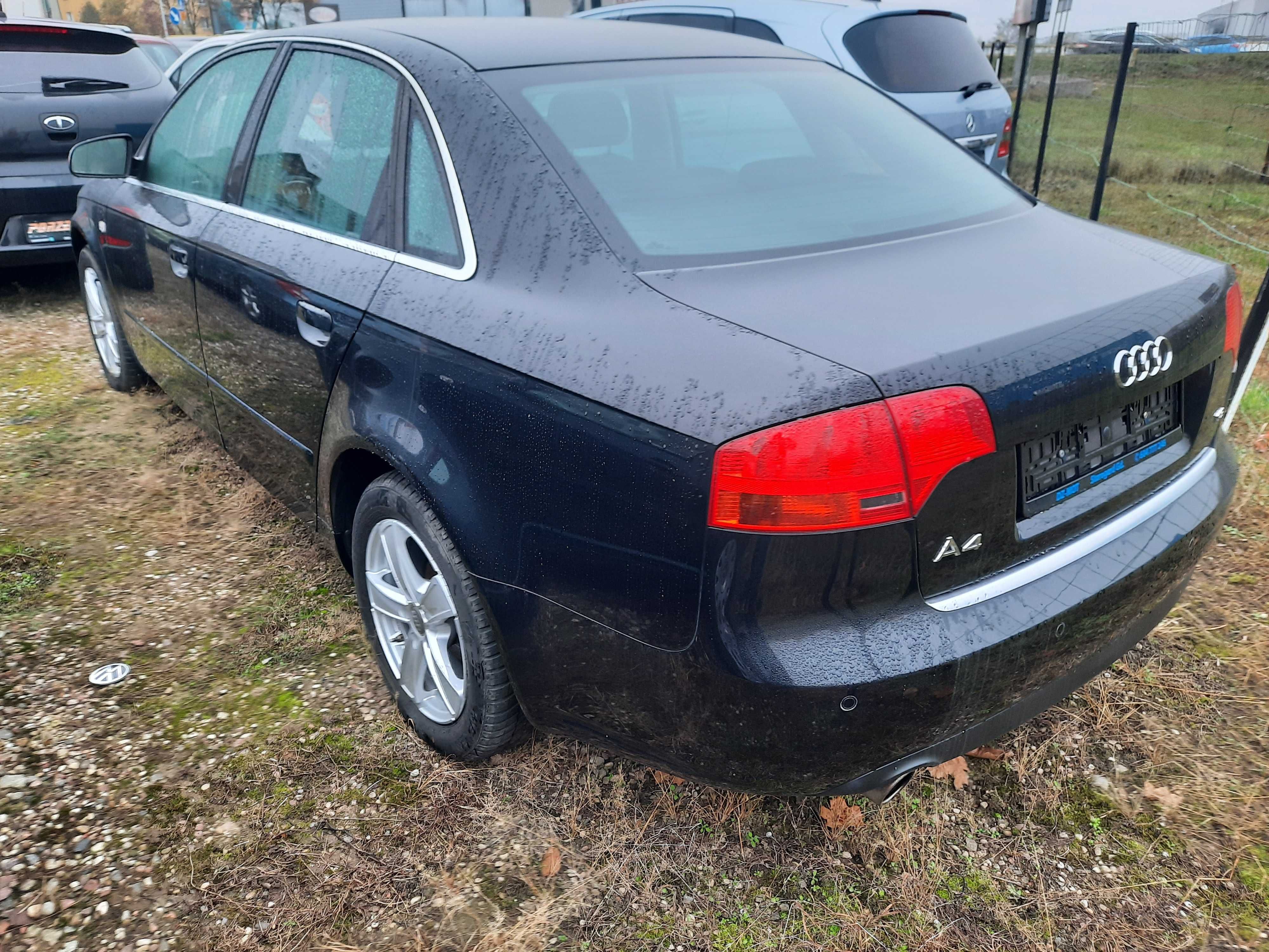 Audi A4 B7 2008 1,6 MPI 102 KM Grzane fotele Klima Alufelgi Z Niemiec