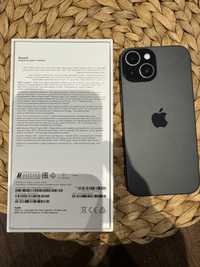 Nowy apple iphone 15 czarny 128gb faktura morele skórzany case