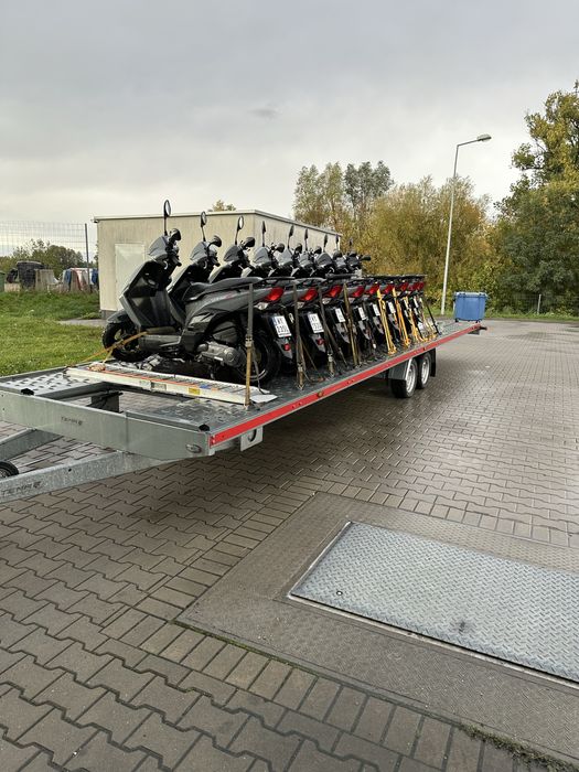 Skuter skutery wynajem wypożyczalnia na dostawy Uber Eats Bolt Wolt