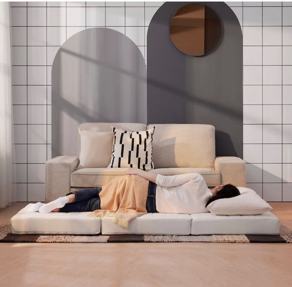 puf materac rozkładany 80 x 200 cmIKEA vithäll