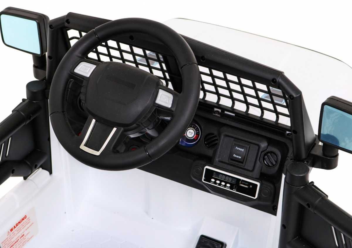 Auto na akumulator dla dzieci Jeep Dark Night Biały BDM0922 RATY 0%