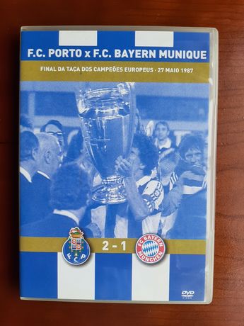 DVD FC Porto Campeão Europeu vs Bayern Munique 1987