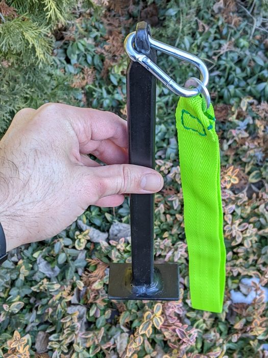 Вертикальний гриф, лямка, гантеля