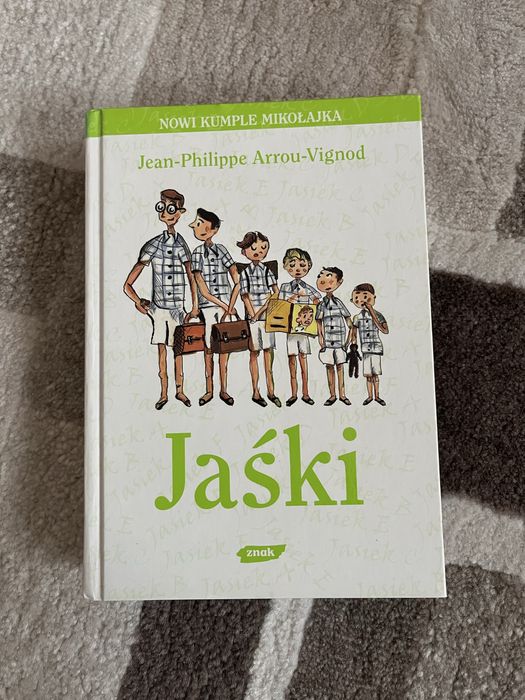Książka Jaśki - nowi kumple Mikołajka