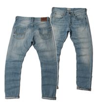 EDWIN ED-55 Blue Relaxed Tapered Denim jeans  чоловічі джинси