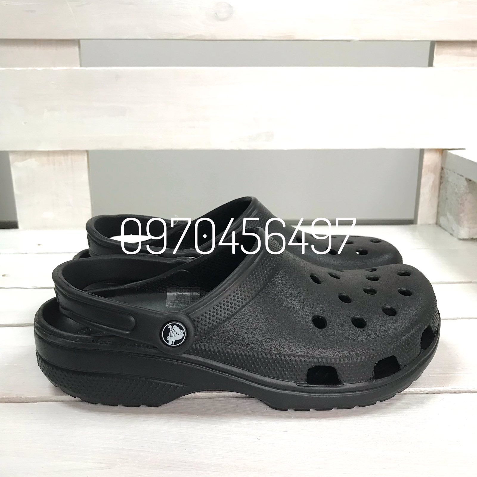 Чорні Класичні Крокси Для Женщин и Мужчин Crocs Classic