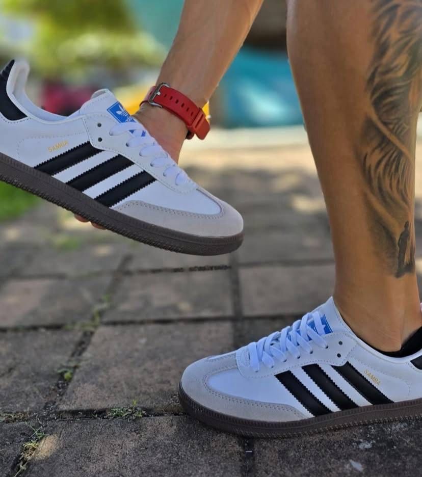 Samba Og Adidas White, Жіночий писк моди Adidas Samba