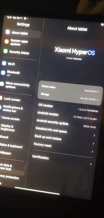 Mi pad 5 8 / 128gb 120hz
