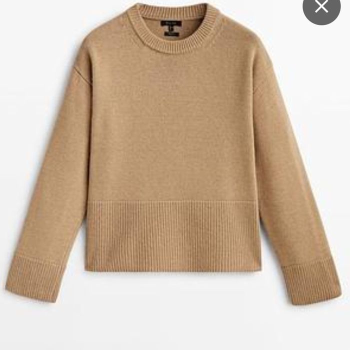 Вовняний светр massimo dutti