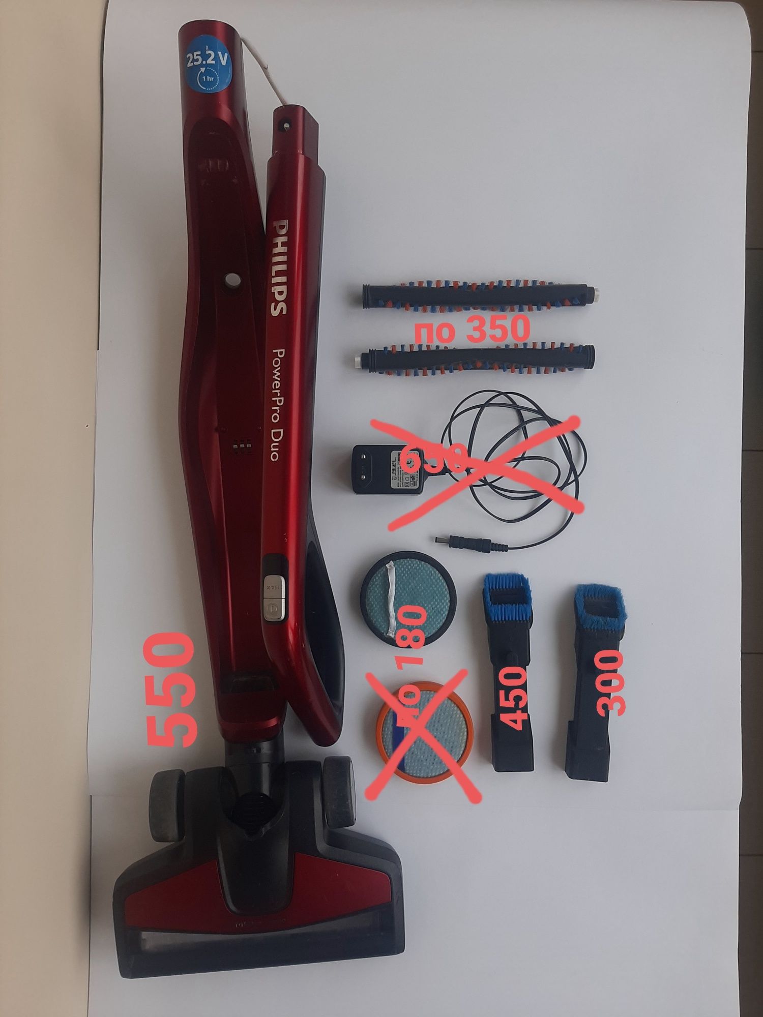 Разборка акумуляторного пилососа Philips FC6172