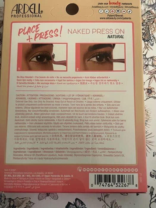 Sztuczne rzęsy samoprzylepne Ardell Naked Press On