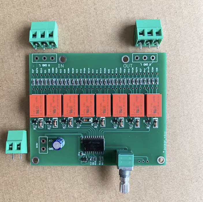 Регулятор гучності Hi-Fi на реле