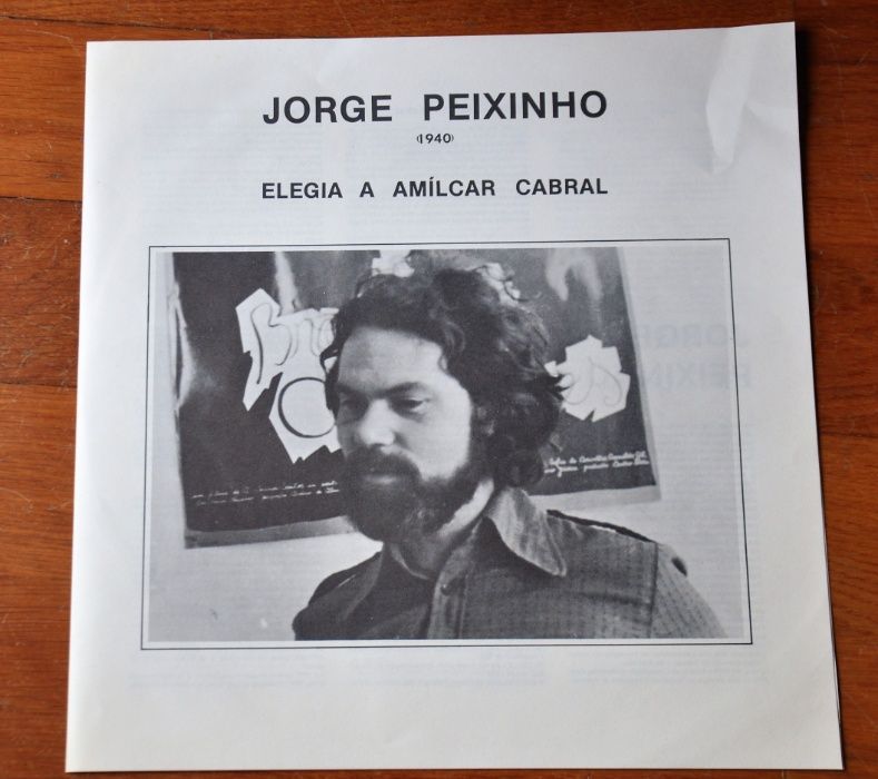 Vinil - Jorge Peixinho "Elegia a Amilcar Cabral"