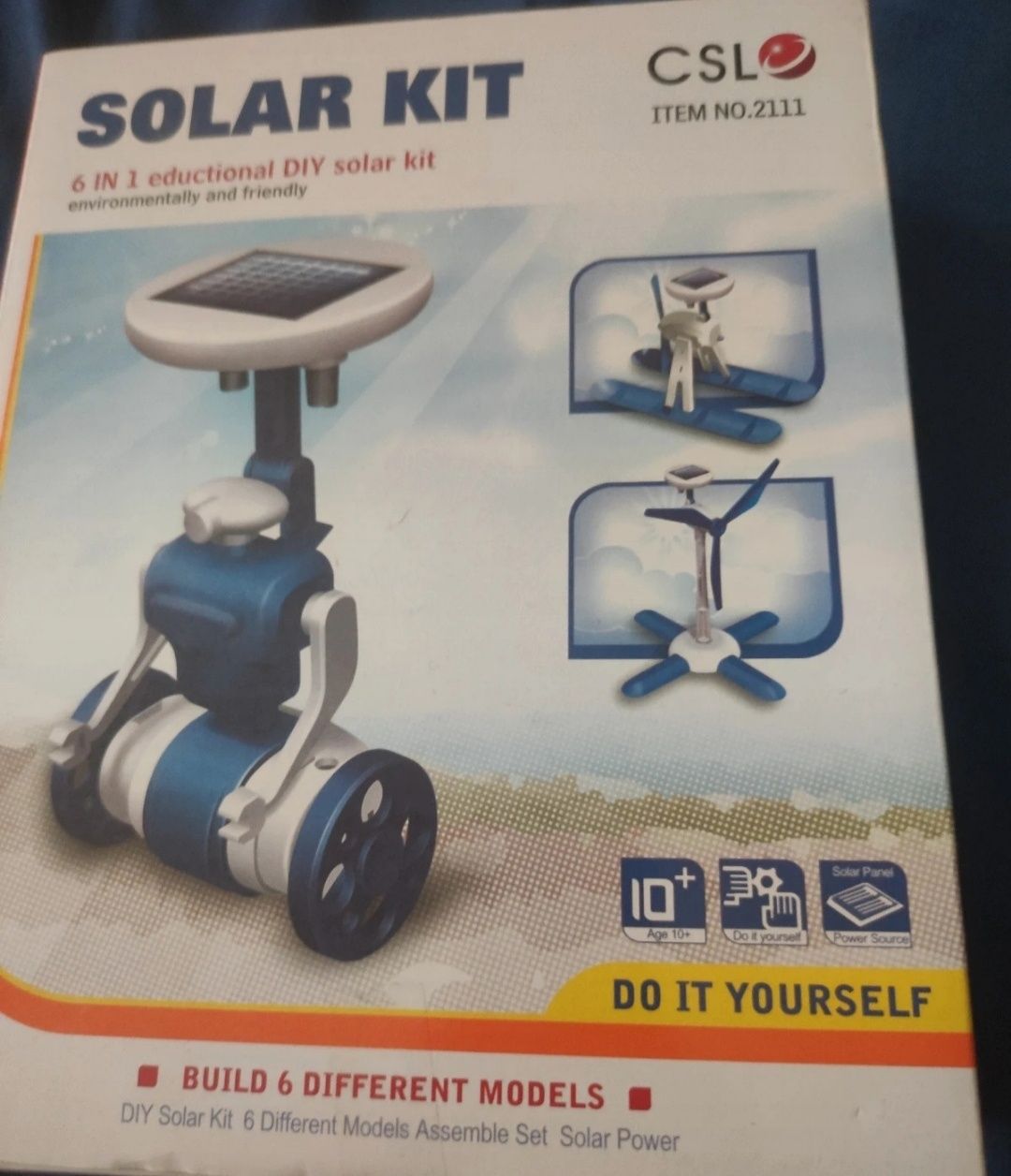 Robot solarny 6 w 1 DIY