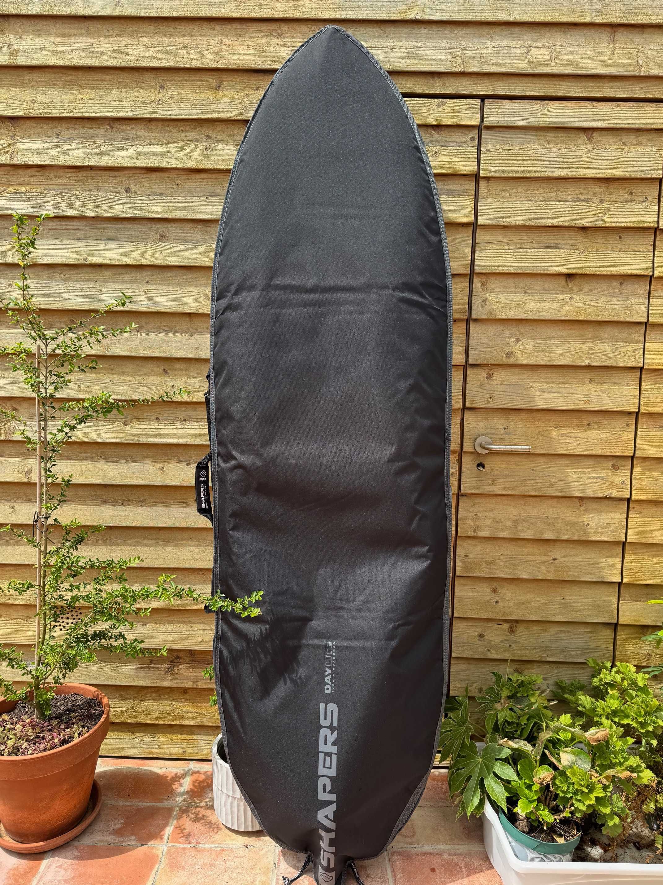 PRANCHA SURF MID-LENGTH 7´2" impecável com capa e quilhas 2+1