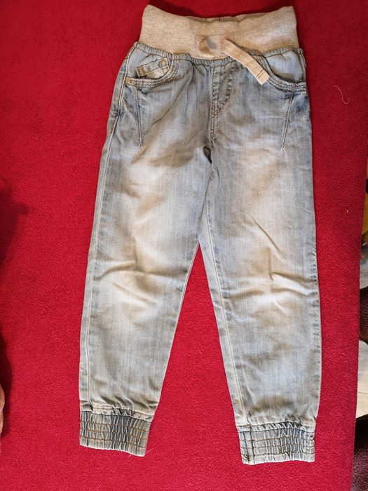 Spodnie joggery jeans r. 104 Reserved