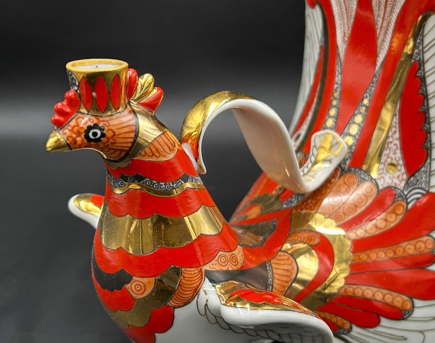 Karafka „Ognisty Ptak” Imperial Porcelain Manufacture im. Łomonosowa
