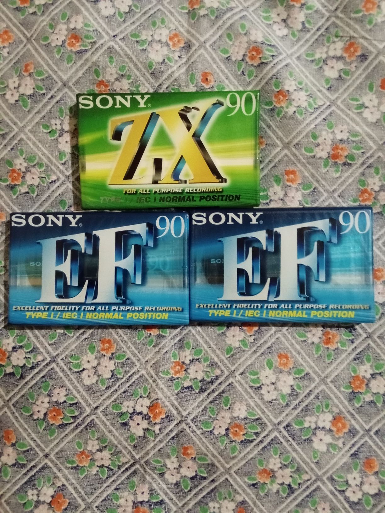 Аудиокассеты SONY C-90EFB новые