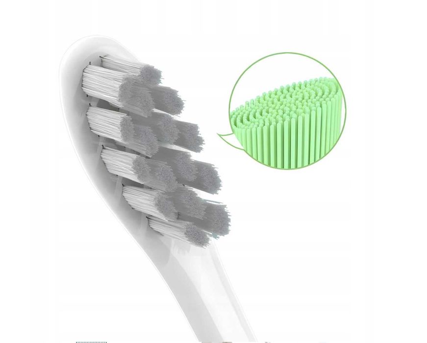 4x Końcówki do Szczoteczki Oclean X Pro Elite Flow W10 Z1 F1 Xiaomi