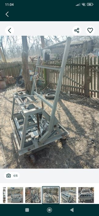 Станок для изготовления шлакоблоков на 4 блока