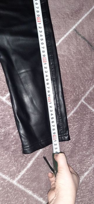 Лосины из эко-кожи женские