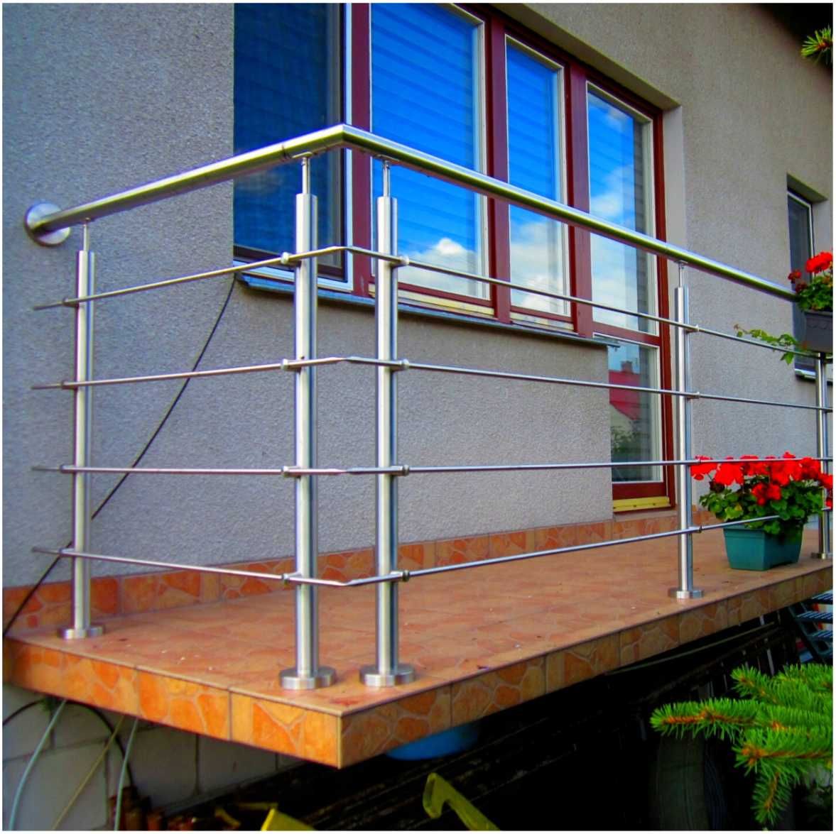 Balustrada Stal Nierdzewna Samodzielny Montaż na Wymiar