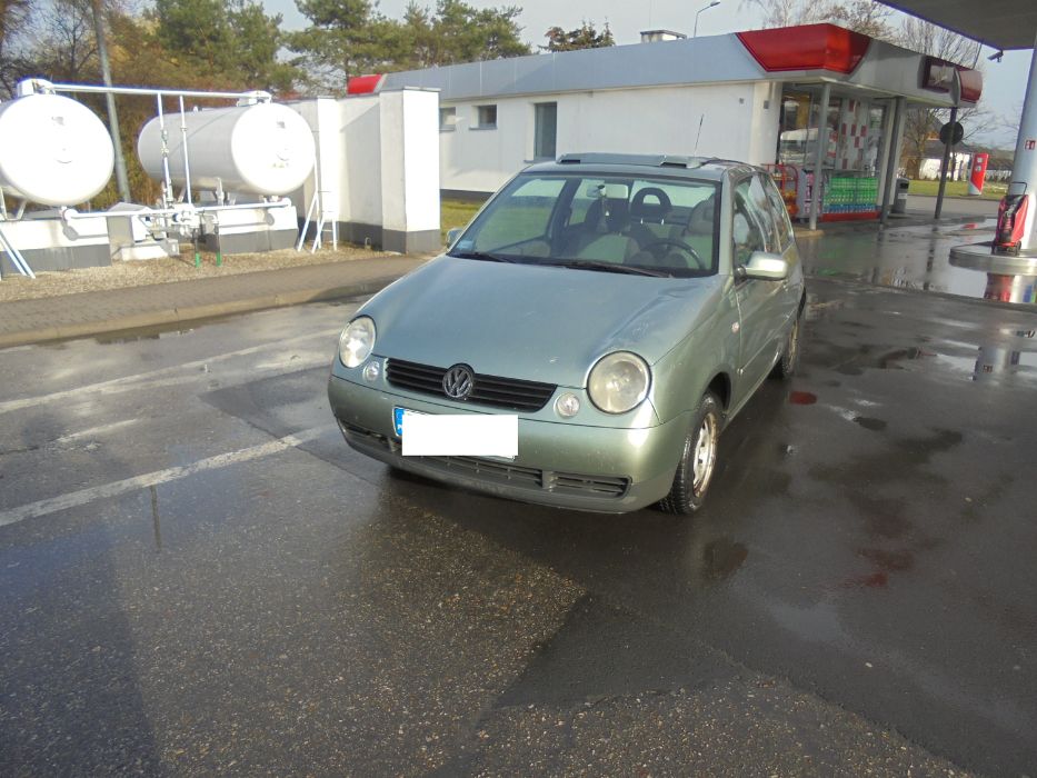 Volkswagen Lupo 1.4 mpi przeznaczony na części, zielony metalik