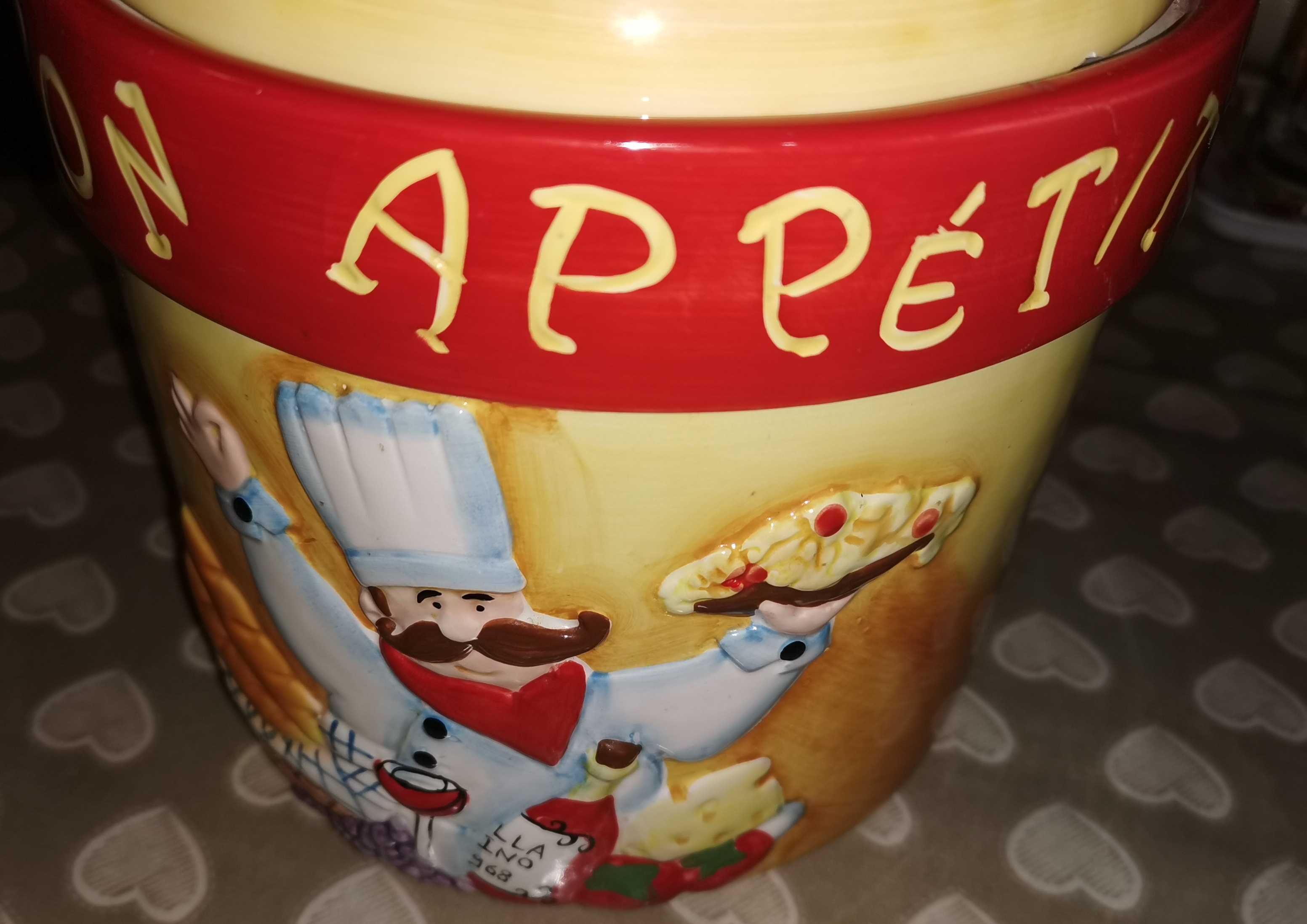 Pojemnik ceramiczny na ciastka