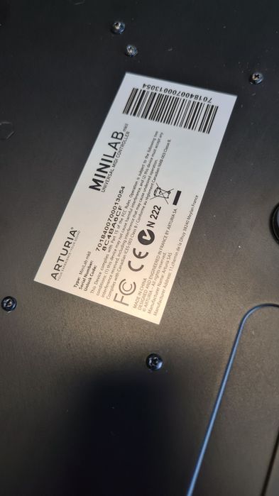 ARTURIA MiniLab MK2 analogowy automat perkusyjny super stan