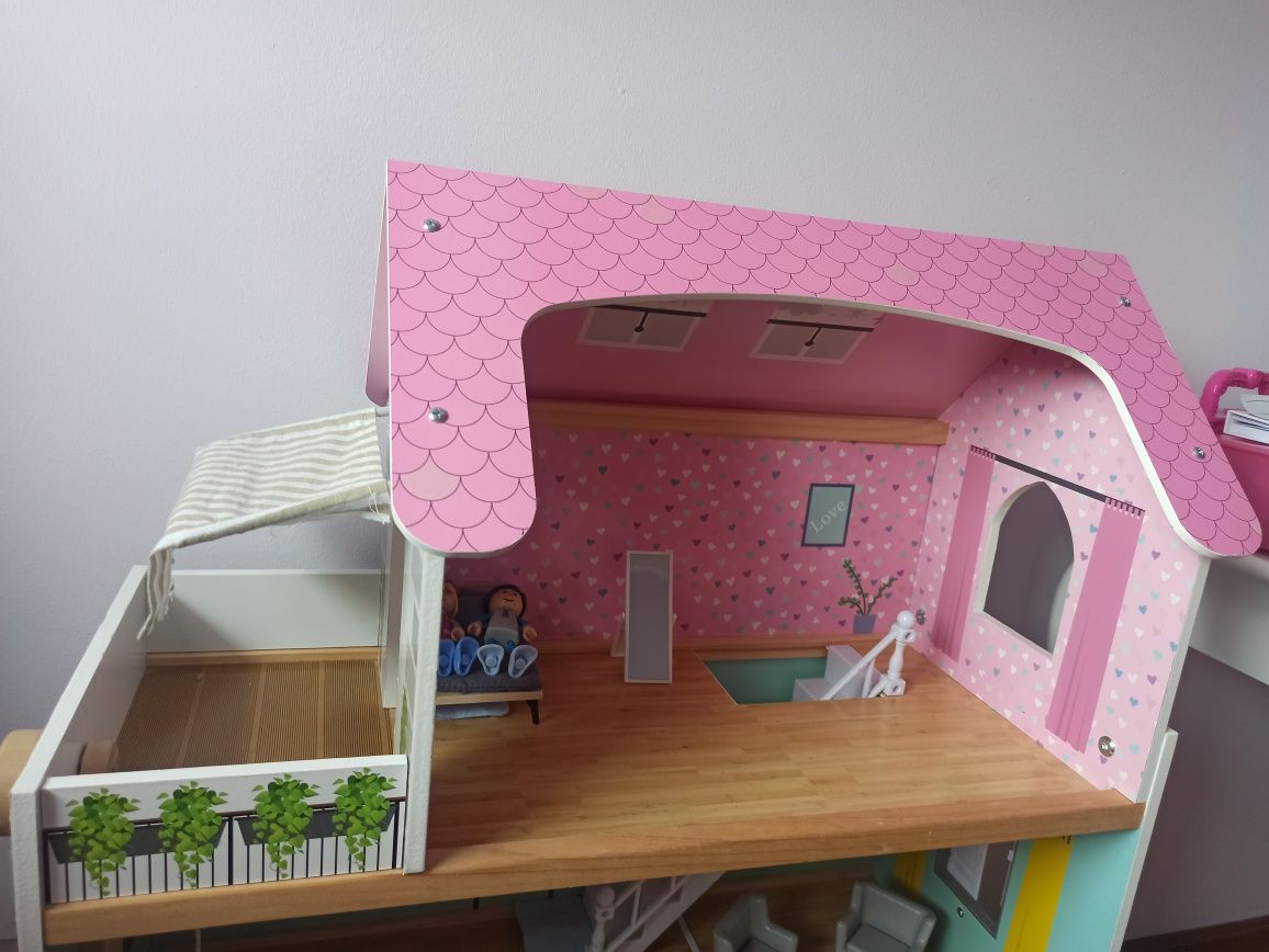 Drewniany domek dla lalek XXL Lidl Playtive
