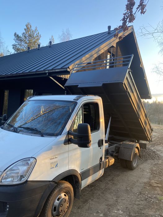 Usługi minikoparką, Koparko-ładowarką Wywrotka 3,5 Przyłącza wod-kan