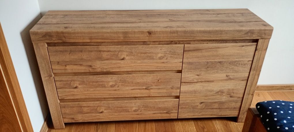 Komoda dąb BRW holten 156cm