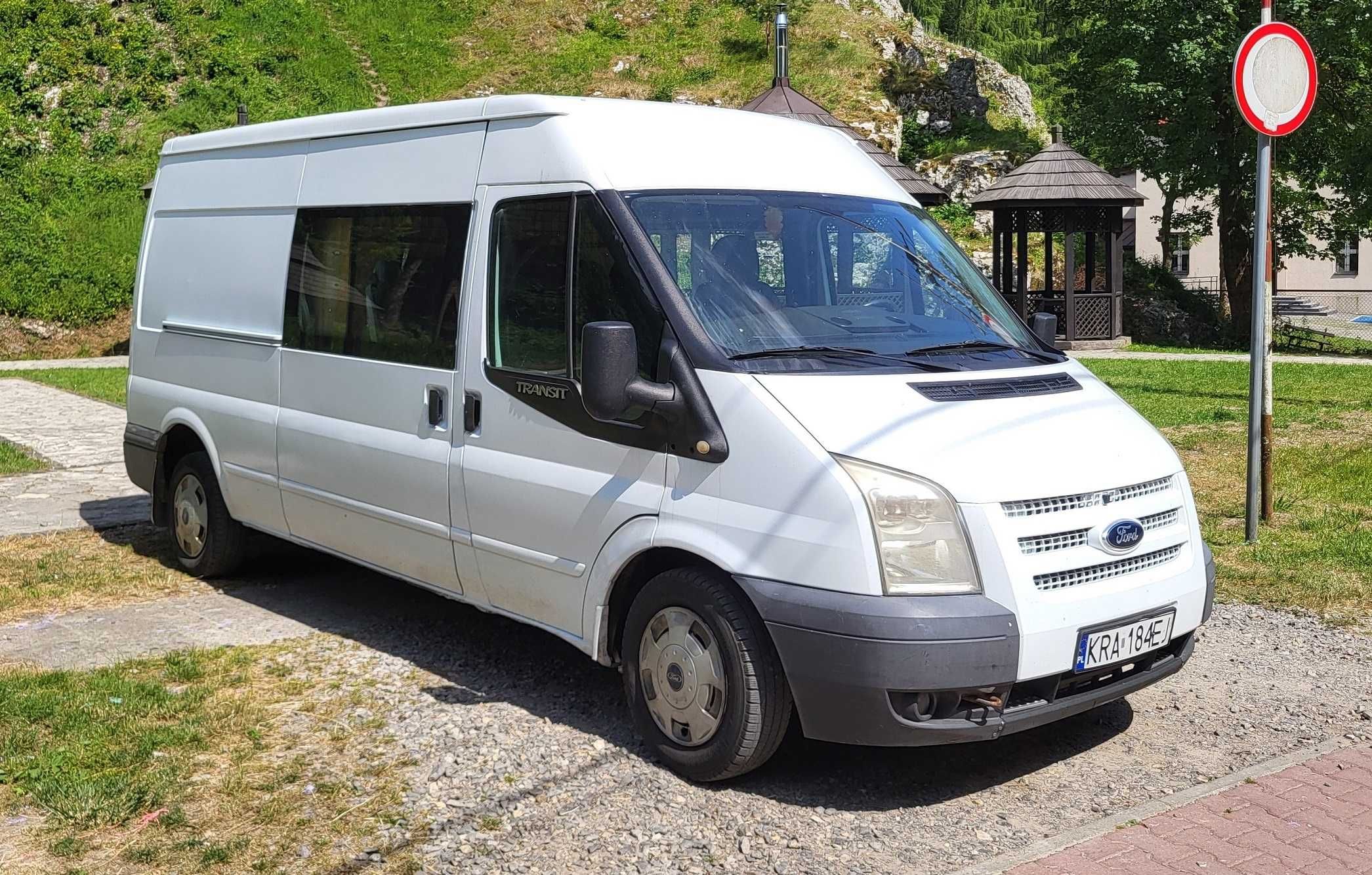 Ford Transit 2,2 TDCi 2013 Long 7 osób Klima MOCNY salonPL Transporter