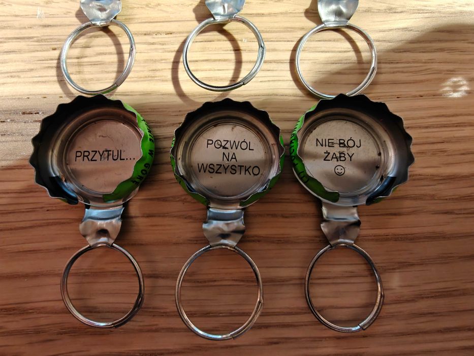 Kapsle kapsel Tymbark zawleczka zawleczki zakrętka 6 sztuk